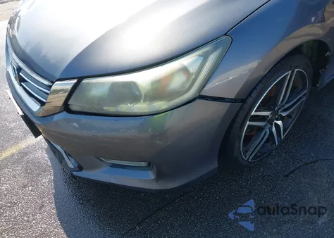 2013 Honda Accord Ex-L V-6 from USA, damaged, VIN 1HGCR3F85DA015449